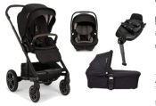 NUNA Mixx Next Travel System "Caviar" With Next Base